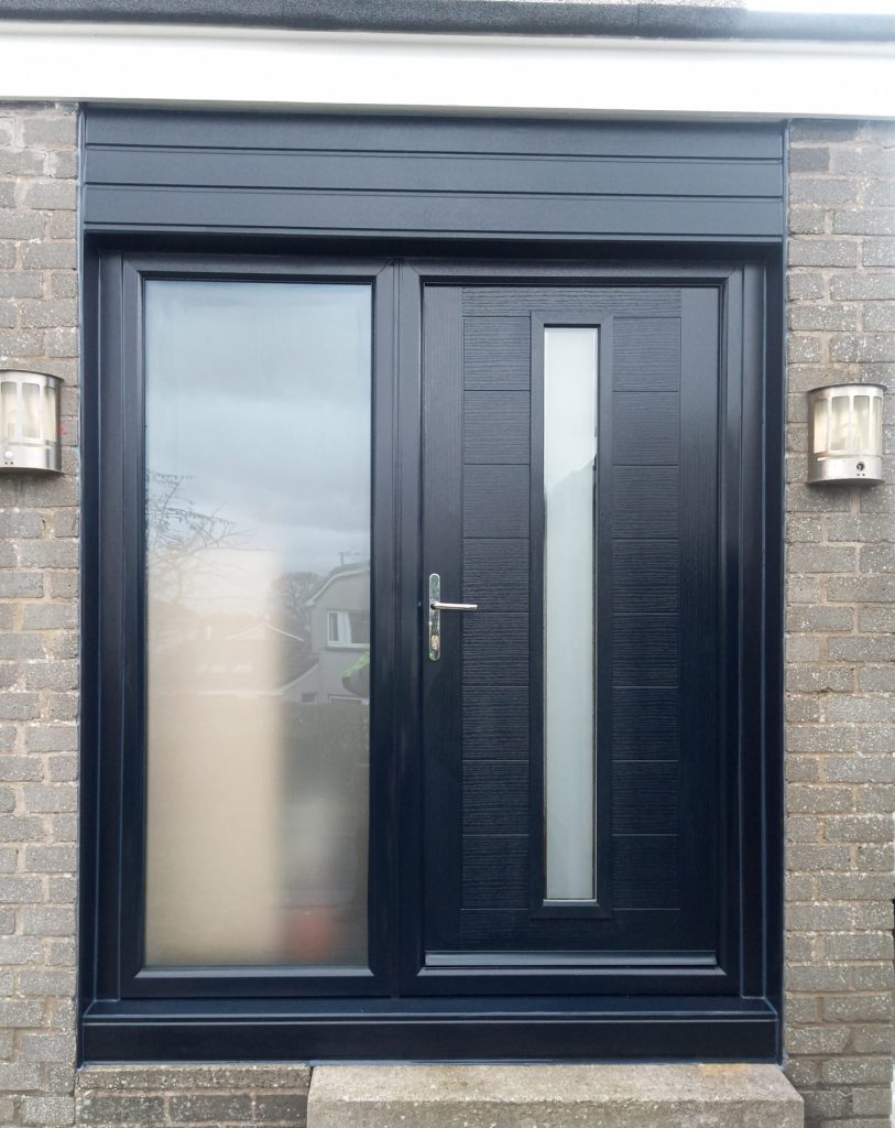 anthracite grey halley composite door